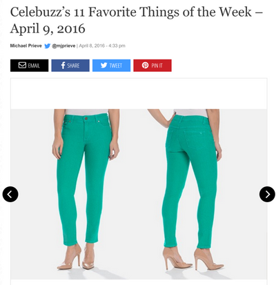 Celebuzz Picks Audrey Ankle as part of 11 Favorite Things!