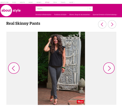 About.com chooses Kelly Skinny as a Top Pick for Post Baby Spring Style!