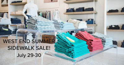 Up to 50% Off Beija-Flor Jeans at the West End Summer Sidewalk Sale!