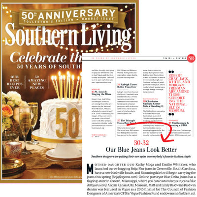 Southern Living Celebrates the South with Beija-Flor Jeans